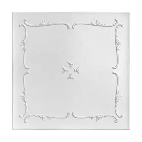 R05-96pw À La Maison Ceilings A R05 Spring Buds Foam Glue-up Ceiling Tile 256 Sq. Ft./c