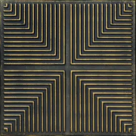 R06bbs-48 À La Maison Ceilings A R06 Pyramid Illusion Foam Glue-up Ceiling Tile 128 Sq.