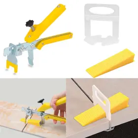 2fy2sw 760948282837 Upgrade Version Tile Leveling System 1/32 Inch Kit 600pcs Spacer