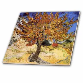 48249 3drose Ct 2 Van Gogh Mulberry Tree Ceramic Tile 6-inch 48249 3drose Ct 2 Van Gogh Mulberry Tree Ceramic Tile 6-inch