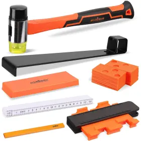 86101 313033796773 Laminate Flooring Installation Kit With 50 Tools Spacers Mallet And Pull Bar