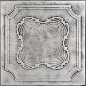 R74-8as A La Maison Ceilings Ceiling Tile 1.6-ft X Polystyrene Antique Silver