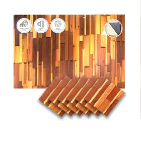Ap1238-06-wd-30-5-2 Acepunch 6 Finland 3d Wooden Wall Art Panel Home Decorative Sound Absorbing Dam
