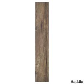 Achim 054006242162 10-piece Walnut Wood 6 X 36 Self Adhesive Vinyl Floor Plank - 10