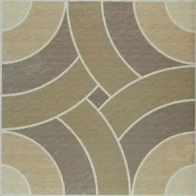 Achim 054006269008 Retro Self Adhesive Vinyl Floor Tile - Swirl 20 Tiles/20 Brown 12 X