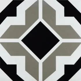 Achim 054006269039 Retro Self Adhesive Vinyl Floor Tile - Onyx Star 20 Black/grey 12 X