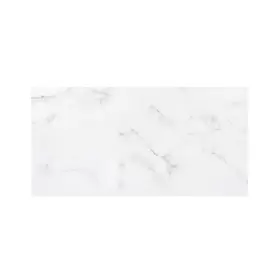 Achim 054006273043 Palazzo Peel And Stick Vinyl Floor Tile - 12 X 24 Inch Luxe White Achim 054006273043 Palazzo Peel And Stick Vinyl Floor Tile - 12 X 24 Inch Luxe White