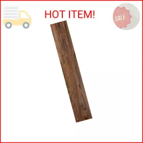 Achim 054006334256 Tivoli Ii Self Adhesive Vinyl Floor Planks 10 Pack - 6 Inch X 36 Mahogany Peel