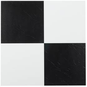 Achim B07rs8ff29 Sterling Self Adhesive 12-inch Vinyl Floor Tiles 20 - 12 Inch X Black An