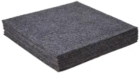 Achim Home Furnishings 054006244333 Nexus Self Adhesive 12-inch Carpet Floor Tiles 12 - Inch X Smoke G