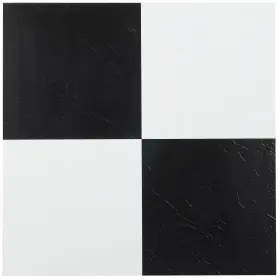 Achim Home Furnishings 054006258781 Sterling Self Adhesive 12-inch Vinyl Floor Tiles 20 - 12 Inch X Black Achim Home Furnishings 054006258781 Sterling Self Adhesive 12-inch Vinyl Floor Tiles 20 - 12 Inch X Black