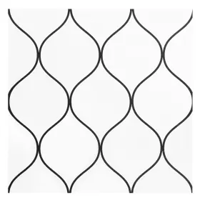 Achim Home Furnishings 054006271865 Self Adhesive 12-inch Vinyl Floor Tiles 20 - 12 Inch X Scallop Patter