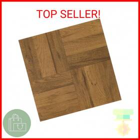 Achim Home Furnishings Ftvwd22520 Nexus 12-inch Vinyl Tile Wood 3 Finger Medium