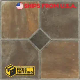 Ftvgm32620 Achim Imports Home Improvement Nexus Self Adhesive 12-inch Vinyl Floor Tiles 20 - 12 Inch X Rustic