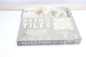 Rtftv62220 Achim 20-pk Retro Self Adhesive Floor Tile Vinyl Villa Toffee 12 Inch X