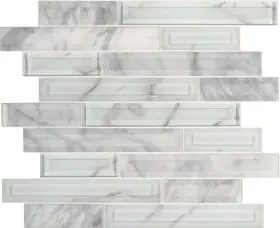 Akm-g-drfrst12x12il-ca Ackland Akm-g-dr12x12il-ca Dravyn - 12 Inch X Glass And Stone Frosted Stravine