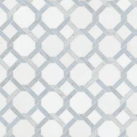 Ackland Akm-s-lor11x11gep-ca Akm-s-11x11gep-ca 11 Inch X Marble Geometric Floor And - Loredana