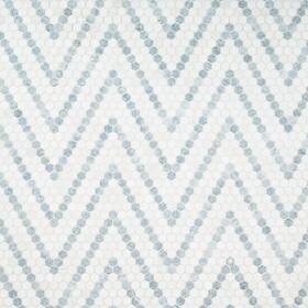 Ackland Akm-s-lor1x1lup-ca Akm-s-1x1lup-ca 11 Inch X 14 Marble Geometric Floor And Wall - Loredana