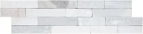 Akplpmauwh6x24mf-pl Ackland Akplpm6x24mf-pl 6 Inch X 24 Marble Hardscape Wall Tile - Auric White