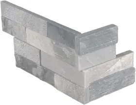 Akplpmglgr6x18mfcr-ca Ackland Akplpm6x18mfcr-ca 6 Inch X 18 Multi Finish Marble - Glacier Gris