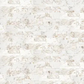 Akplpqimwh9x24f-pl Ackland Akplpq9x24f-pl 9 Inch X 24 Quartzite Hardscape Wall Tile - Imperial White