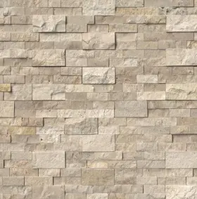 Akplptcacr6x24f-pl Ackland Akplpt6x24f-pl 6 Inch X 24 Travertine Hardscape Wall Tile - Casella Cream