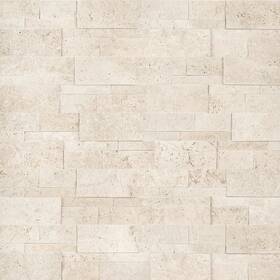 Ackland Akplptcacr9x24f-pl Akplpt9x24f-pl 9 Inch X 24 Travertine Hardscape Wall Tile - Casella Cream