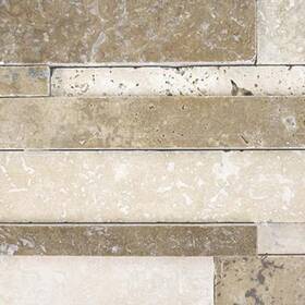 Ackland Akplptsaco6x24h-3d-pl Akplpt6x24h-3d-pl 6 Inch X 24 Travertine Hardscape Wall Tile - Savile Court