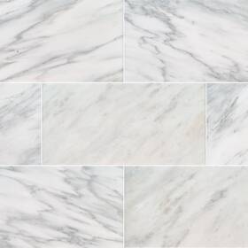 Ackland Aktmtcaca12x24h-pl Aktmt12x24h-pl 12 Inch X 24 Marble Solid Floor And Wall Tile - Castella