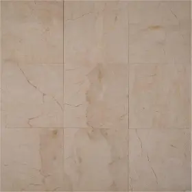 Aktmtcrma12x12p-pl Ackland Aktmt12x12p-pl 12 Inch X Marble Solid Floor And Wall Tile - Crema Marfil