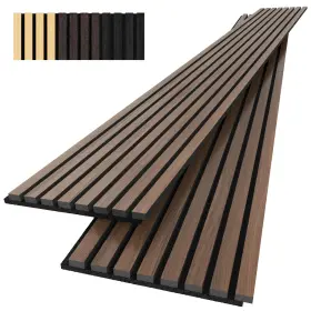 Aevdoy 976775361322 Acoustic Wood Wall Panels 2-pack 94.5 Inch X 12.6 Soundproof