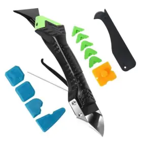 Gun1 Ailedwer Silicone Caulking Tool 5 In1 Caulk Remover With Grout Scraper Gun1 Ailedwer Silicone Caulking Tool 5 In1 Caulk Remover With Grout Scraper