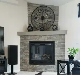 Airstone 850552003437 Cement Standard Primary Wall Tiles Spring Creek Frost Resistant Gray