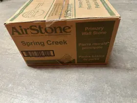 8505520329 Airstone 5 Boxes Primary Wall Stone Spring Creek 8 Sq Ft Adhesive Installation