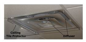 Airtech 2801850 Ctp Ceiling Tile Protector 5 Qty 24 Inch X24