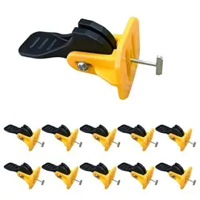 Aizami 726980792758 50 Pcs Tile Leveling System Kit Used For 8-12mm Thick Tiles Reusable T-type T Aizami 726980792758 50 Pcs Tile Leveling System Kit Used For 8-12mm Thick Tiles Reusable T-type T