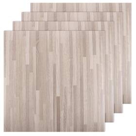 Akolafe B0dc135zc7 40x 12 Inch X12 Peel And Stick Vinyl Floor Tiles Waterproof Clear 40 Sq. Ft