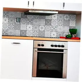 Col-tiles-ros-a851 Ambiance-live Adhesive Tile 20 X Cm Torino Grey Shades