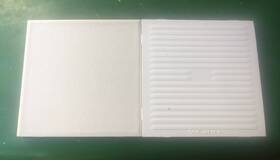 American Olean 0387661p 16 Pcs Crystalline Almond 6x6 Ceramic Tile #387 Vintage 60s 70s
