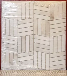 1364391 American Olean 081516782437 9x Genuine Stome Sterling White Marble Mosaic 12x12 Tile #1364391 1364391 American Olean 081516782437 9x Genuine Stome Sterling White Marble Mosaic 12x12 Tile #1364391