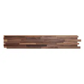 5apd10926 American Pro Decor 3d Interlocking Plank 0.50 Inch X7.88 X47.50 Wood In Black Walnut