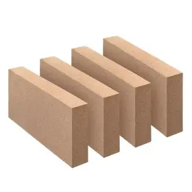 Angel Sar 744759745156 9 Inch X 4-1/2 1-1/4 Clay Food Grade Insulating Fire Bricks For Wood St