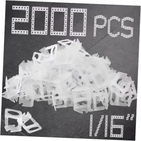 Sldz-20240819 Angeluoka 1/16 Inch Tile Leveling System Spacers 2000 Pcs Clips Kit Prevent