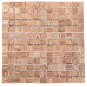 Apollo Tile 313114454455 Celestial 12 Inch X Glossy Copper Brown Glass Mosaic Wall And Floor