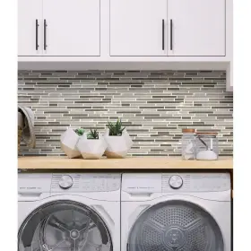 Apollo Tile 840175523467 5 Pack 11.8-in X Waterfall Beige And