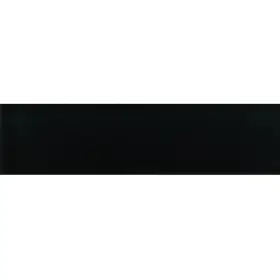 Apollo Tile 840175524440 3 Inch X 12 Colorway Matte Black Glass 5 Sq