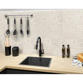 Apollo Tile 840175525317 5 Pack White 11.8- Inch X Basketweave