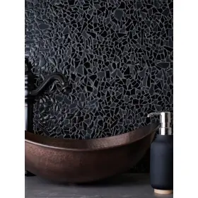 Apollo Tile 840175527052 5 Pack 11.8-in X Black Matte Finished