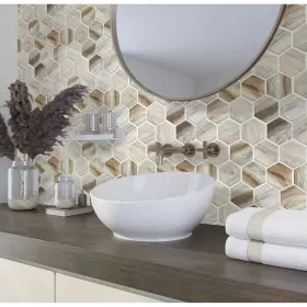 Apollo Tile 840175528226 10 Pack 10.2-in X 11.7-in Gray White Matte Grey