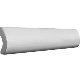 Apollo Tile 840175530205 1 Inch X 8 Chateau Glossy White Ceramic 0.56